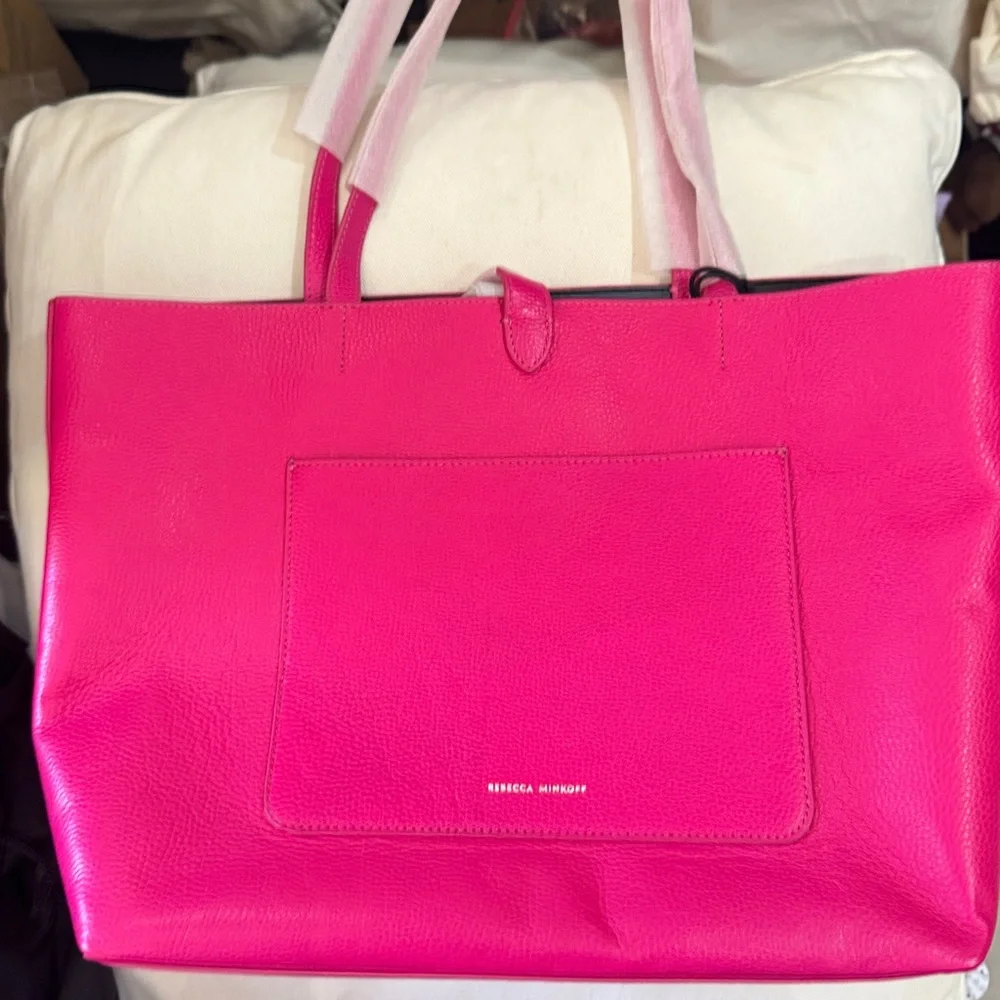 Rebecca Minkoff Megan Nylon Tote – Hot Pink NWT with Dustbag and tags